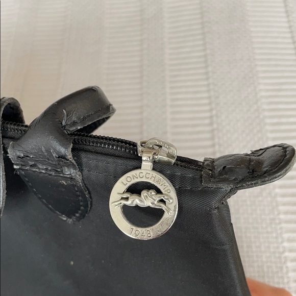 Longchamp authentic black small pouch/bag - Picture 3 of 6